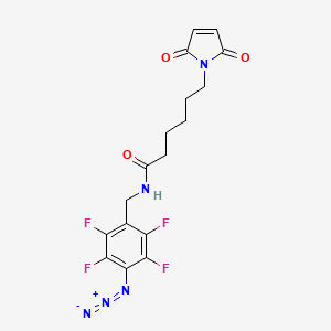 N-(4-Azido-2,3,5,6-tetrafluorobenzyl)-6-maleimidohexanamide