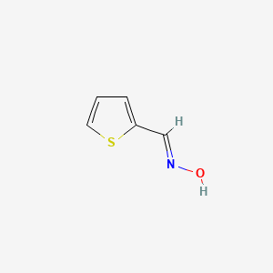 molecular formula C5H5NOS B1207774 Thiophene-2-carbaldehyde oxime CAS No. 29683-84-9