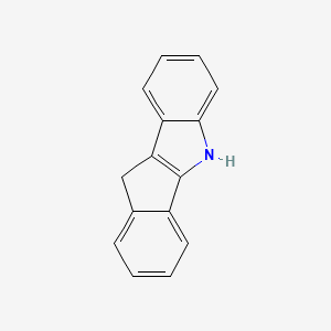 molecular formula C15H11N B1207775 5,10-Dihydroindeno[1,2-b]indole CAS No. 3254-91-9