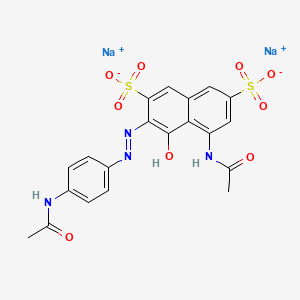 molecular formula C20H16N4Na2O9S2 B1207784 Acid Violet 7 CAS No. 4321-69-1