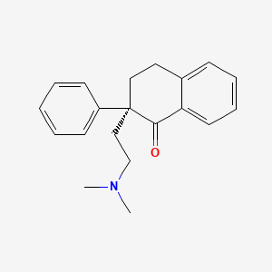 molecular formula C20H23NO B1207789 Dexnafenodone CAS No. 92629-87-3