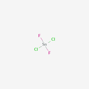 molecular formula Cl2F2Sn B12077920 Dichloro(difluoro)stannane CAS No. 13933-21-6