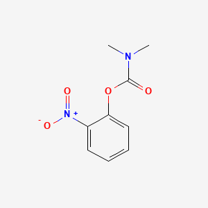 molecular formula C9H10N2O4 B1207799 2-Nitrophenyl dimethylcarbamate CAS No. 3373-86-2