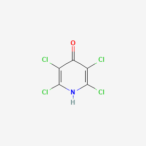 molecular formula C5HCl4NO B1207803 2,3,5,6-tetrachloropyridin-4-ol CAS No. 2322-38-5