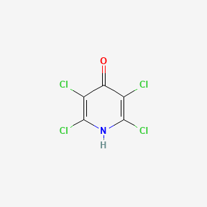molecular formula C5HCl4NO B1207803 2,3,5,6-四氯-4-吡啶醇 CAS No. 2322-38-5