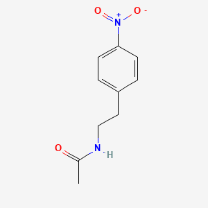 molecular formula C10H12N2O3 B1207804 Acetamide, N-[2-(4-nitrophenyl)ethyl]- CAS No. 6270-07-1