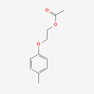 molecular formula C11H14O3 B1207807 4-(2-Acetoxyethoxy)toluene CAS No. 6807-11-0