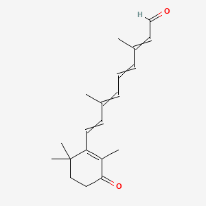 molecular formula C20H26O2 B1207814 4-Keto Retinal 