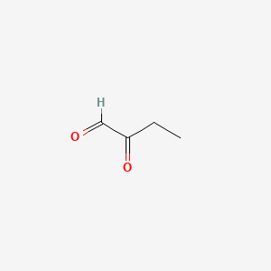 molecular formula C4H6O2 B1207819 Butanal, 2-oxo- CAS No. 4417-81-6