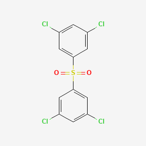 molecular formula C12H6Cl4O2S B12078191 Bis(3,5-dichlorophenyl)sulfone CAS No. 75277-36-0
