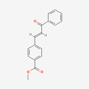 molecular formula C17H14O3 B12078194 Methyl 4-(3-oxo-3-phenyl-1-propenyl)benzoate 