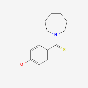 1-Azepanyl-(4-methoxyphenyl)methanethione