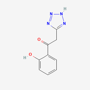 1-(2-hydroxyphenyl)-2-(2H-tetrazol-5-yl)ethanone