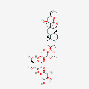 molecular formula C48H76O18 B1207838 Colubrin 
