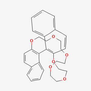 molecular formula C30H32O6 B1207839 Binaphthyl-20-C-6 CAS No. 41051-90-5