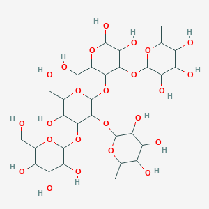 molecular formula C30H52O24 B12078443 B-Pentasaccharide 