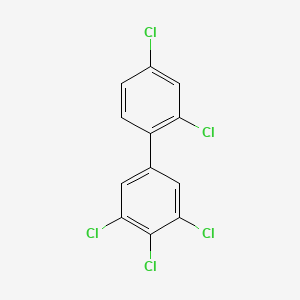 molecular formula C12H5Cl5 B1207850 2,3',4,4',5'-Pentachlorobiphenyl CAS No. 65510-44-3