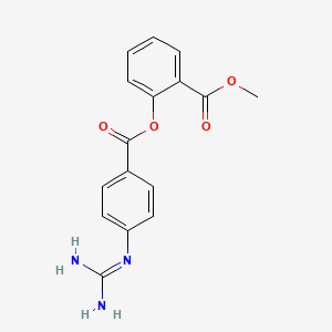 2'-Carbomethoxyphenyl 4-guanidinobenzoate