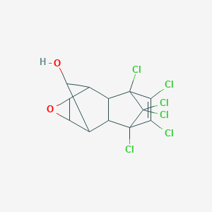 molecular formula C₁₂H₈Cl₆O₂ B120786 顺式-12-羟基狄氏剂 CAS No. 26946-01-0