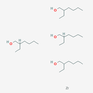 molecular formula C32H72O4Zr B12078663 2-ethylhexan-1-ol;zirconium 