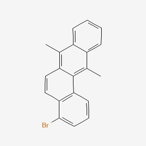 molecular formula C20H15B B1207869 4-Bromo-7,12-dimethylbenz(a)anthracene CAS No. 78302-39-3