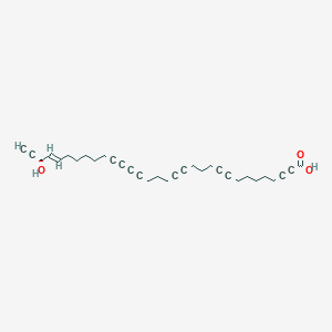 molecular formula C32H38O3 B1207871 Callyspongynic Acid 
