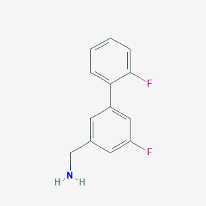 molecular formula C13H11F2N B12078740 (2',3-Difluorobiphenyl-5-yl)methanamine 