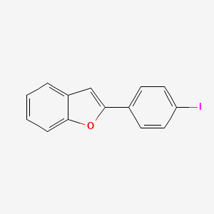 molecular formula C14H9IO B12078761 2-(4-Iodophenyl)benzofuran 