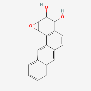 3,4-Dihydroxy-1,2-epoxy-1,2,3,4-tetrahydrobenz(a)anthracene