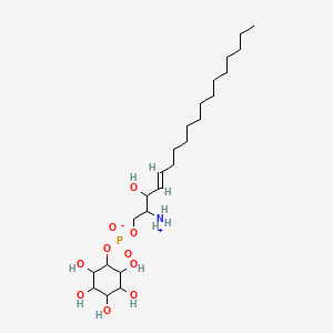 molecular formula C24H48NO10P B12079008 D-erythro-sphingosyl phosphoinositol 