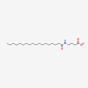molecular formula C22H43NO3 B1207904 N-Stearoyl GABA CAS No. 52558-71-1