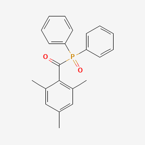 molecular formula C22H21O2P B1207914 Diphenyl(2,4,6-trimethylbenzoyl)phosphine oxide CAS No. 75980-60-8