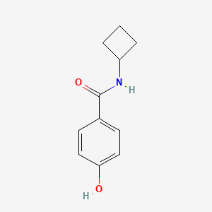 molecular formula C11H13NO2 B12079213 N-cyclobutyl-4-hydroxybenzamide 