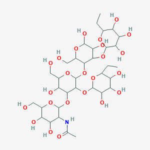 molecular formula C34H59NO24 B12079286 A-Pentasaccharide 