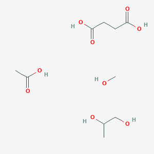 molecular formula C10H22O9 B1207939 Hypromellose acetate succinate CAS No. 71138-97-1