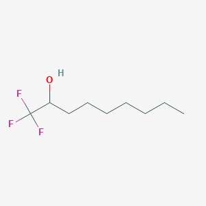 molecular formula C9H17F3O B12079472 1,1,1-Trifluorononan-2-ol CAS No. 26902-80-7