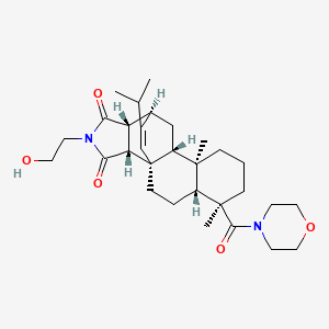 molecular formula C30H44N2O5 B1207955 Ivarimod CAS No. 53003-81-9