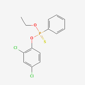 molecular formula C14H13Cl2O2PS B1207966 S-Seven CAS No. 3792-59-4
