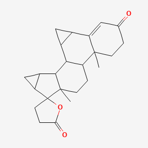 molecular formula C24H30O3 B12079692 17R-Drospirenone CAS No. 93920-59-3