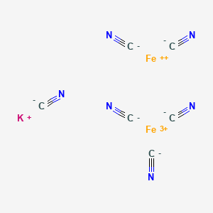molecular formula C6Fe2KN6 B1207971 Turnbull's blue CAS No. 15418-51-6