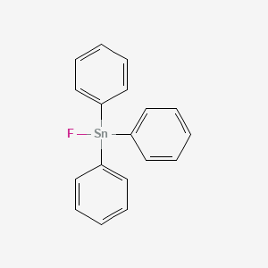 molecular formula C18H15FSn B1207984 Triphenyltin fluoride CAS No. 379-52-2
