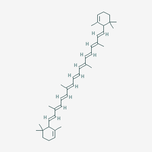 molecular formula C40H56 B1207985 ε-胡萝卜素 CAS No. 38894-81-4