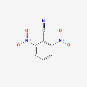 molecular formula C7H3N3O4 B1207989 2,6-Dinitrobenzonitrile CAS No. 35213-00-4