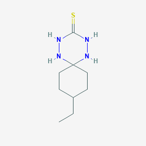 9-Ethyl-1,2,4,5-tetrazaspiro[5.5]undecane-3-thione