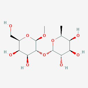 molecular formula C13H24O10 B12079918 Methyl 2-O-a-L-fucopyranosyl-b-D-galactoside CAS No. 37288-45-2