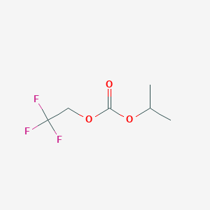 molecular formula C6H9F3O3 B12080014 Isopropyl 2,2,2-trifluoroethyl carbonate 