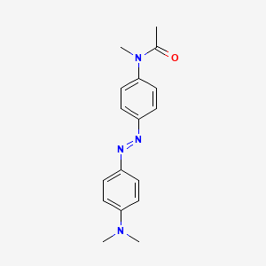 Acetamide, N-(4-((4-(dimethylamino)phenyl)azo)phenyl)-N-methyl-