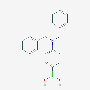 molecular formula C20H20BNO2 B120803 4-(N,N-Dibenzylamino)phenylboronic acid CAS No. 159191-44-3