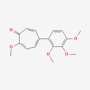 2-Methoxy-5-(2',3',4'-trimethoxyphenyl)tropone
