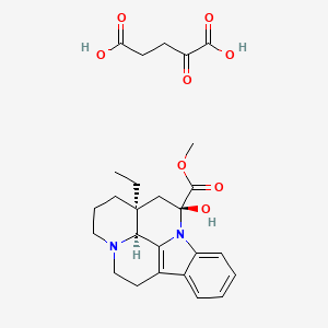 molecular formula C26H32N2O8 B1208036 Oxovinca CAS No. 54341-01-4